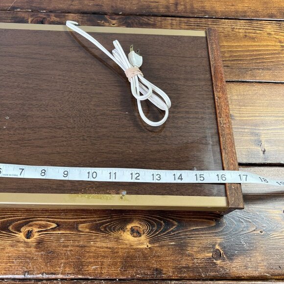 Vintage Warm-O-Tray Food Warmer Model #60 Atlantic Precision Works 17x11 WORKS - Picture 8 of 11